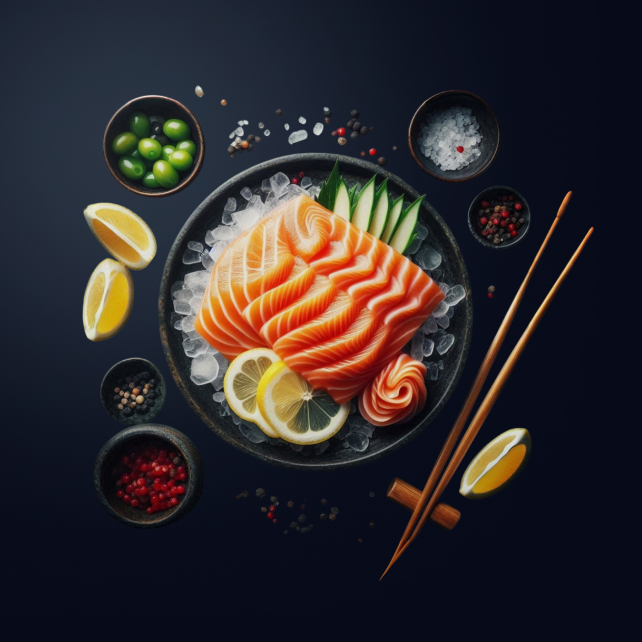 Salmon Sashimi